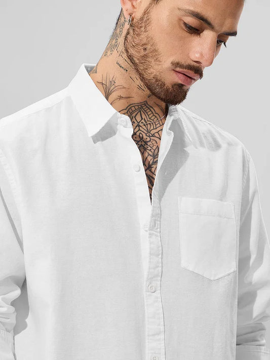 Regular Fit Luxurious Linen Shirt